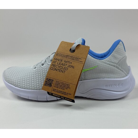 Nike Flex Experience RN 11 NN Womens Gray Running Shoes Photon Dust DD9283-010 - Picture 6 of 10
